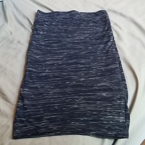 Apt. 9 small pencil skirt - navy and grey